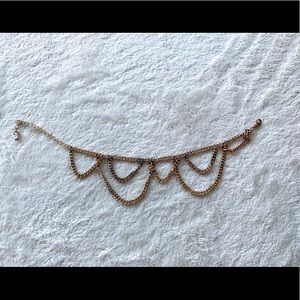 Bronze Greek-inspired anklet